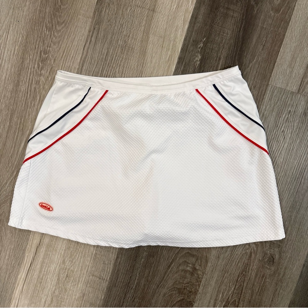 BOLLE High Performance White Tennis Skirt Women's Small Pickleball Golf Athletic